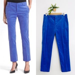 Banana Republic Ryan Blue Corduroy Career Pants